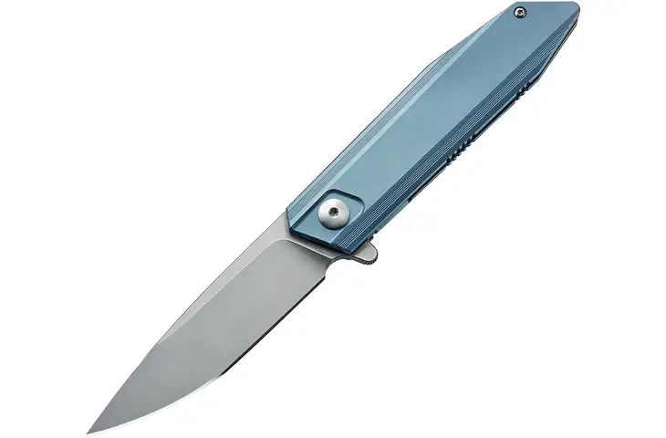 Bestech Knives SHOGUN Framelock Blue Folding Knife