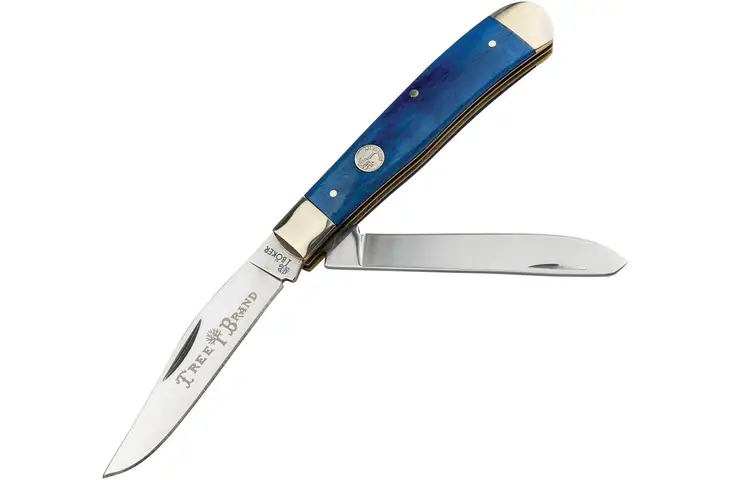 Boker Trapper Blue Bone