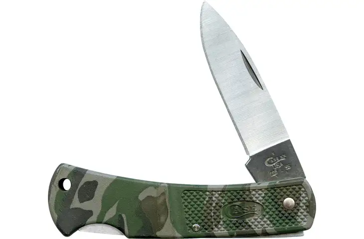Case Caliber Lockback Camo Folding Knife