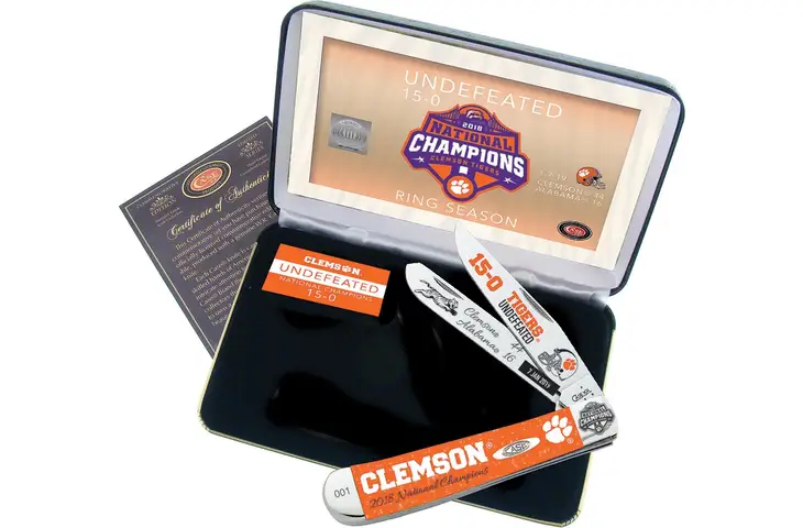 Case Clemson Trapper Folding Knife