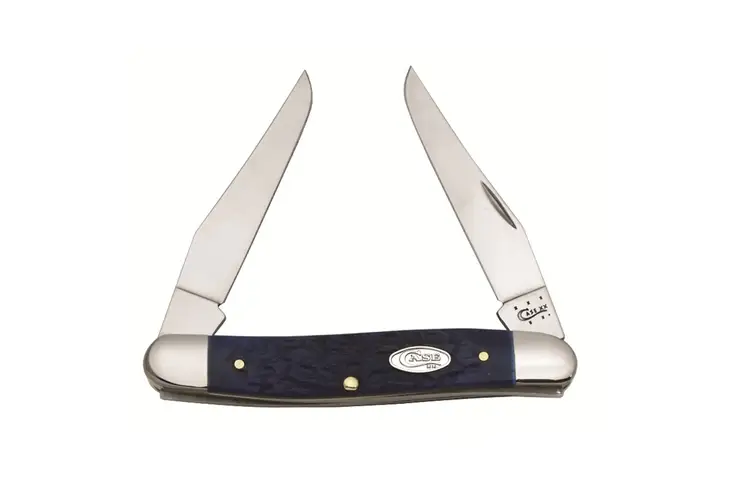 Case Pacific Blue Bone Muskrat Folding Knife