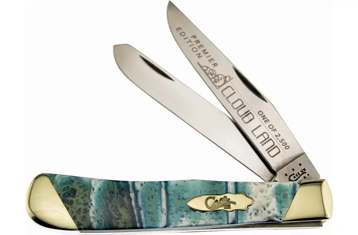 Case Trapper Cloud Land Folding Knife