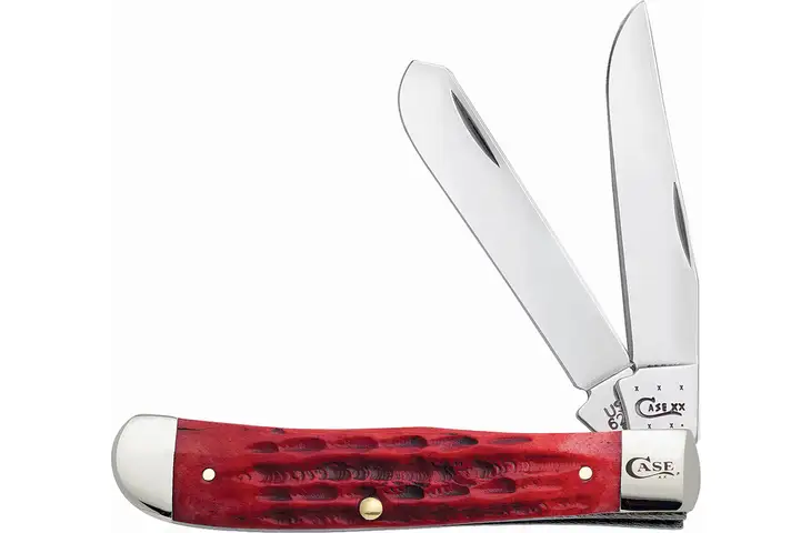Case Trapper Red Deep Canyon Folding Knife