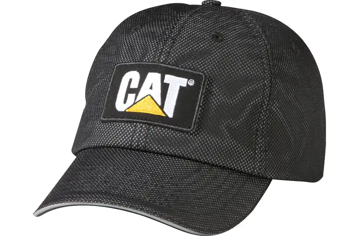 Caterpillar Reflective Mesh Cap