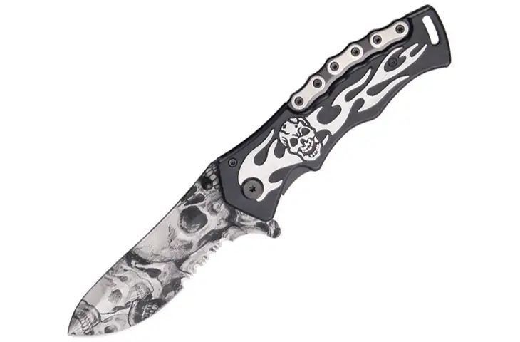 China Made Deer Linerlock Fold Knife