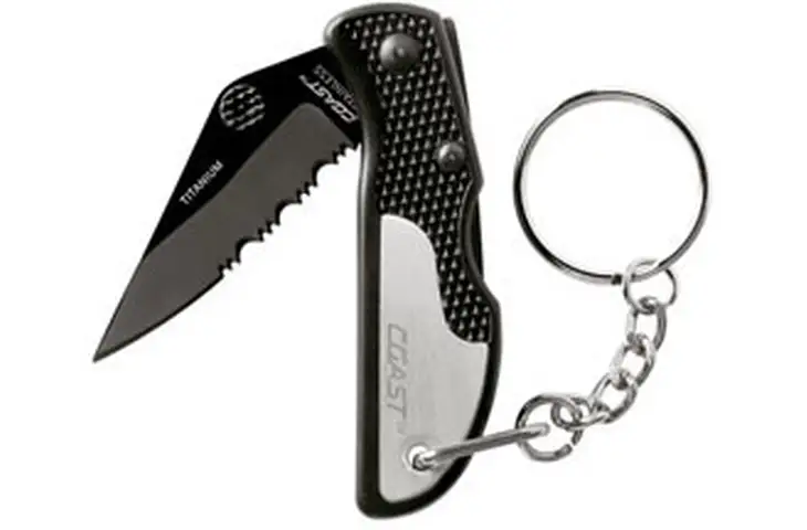 Coast Key Ring Lockback Knife