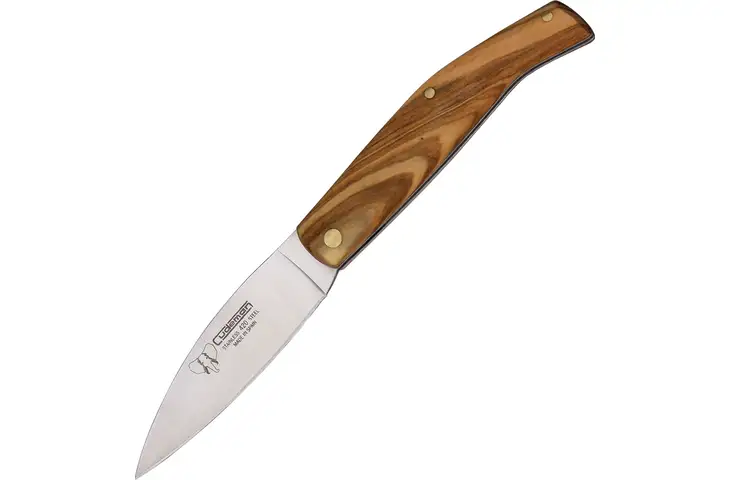 Cudeman Small Folder Olive Wood Knife