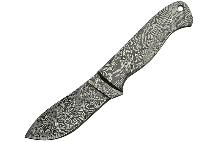 Damascus Skinner Fixed Blade Knife