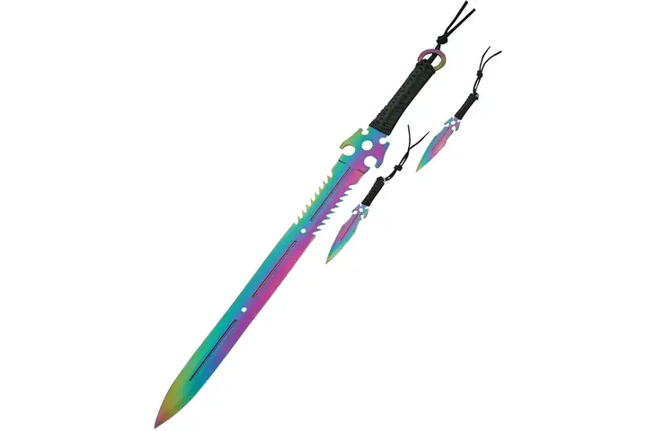 Dead Walker Ninja Sword Set Rainbow