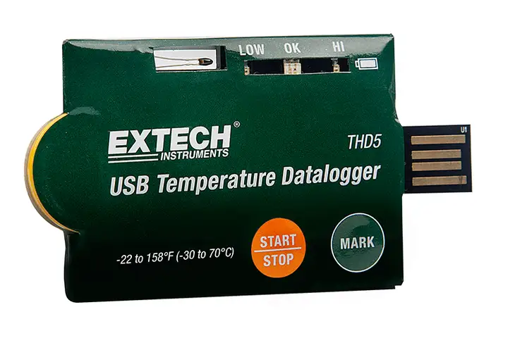 Extech Instruments Temperature Datalogger Usb, pack of 10