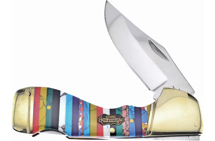 Frost Choctaw Multi Stone Folding Knife