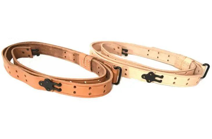U.S. Spec Model 1907 Leather Parade Slings — 2 models