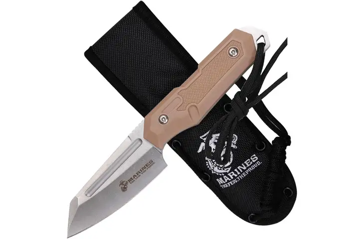 USMC Fixed Blade Tan M-FIX3009TN